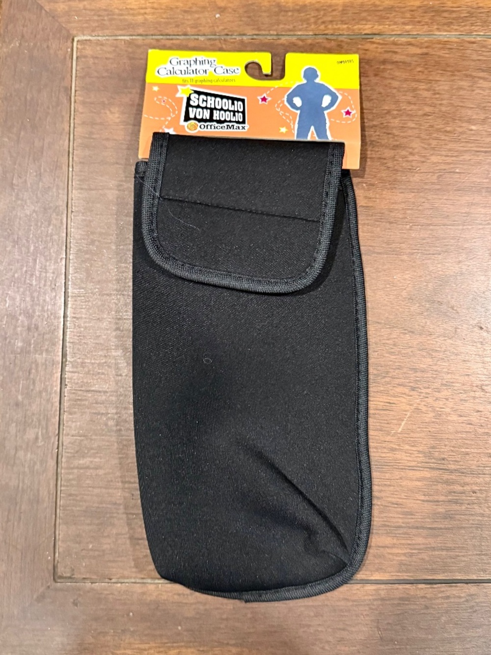 Schoolio Graphing Calculator Case Solid Black Protective Sleeve Fits TI-84